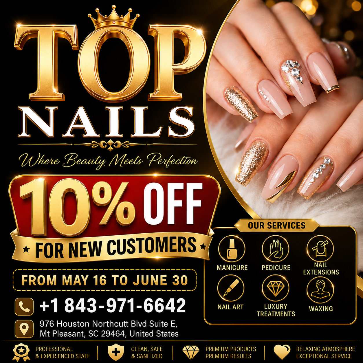 TOP NAILS logo